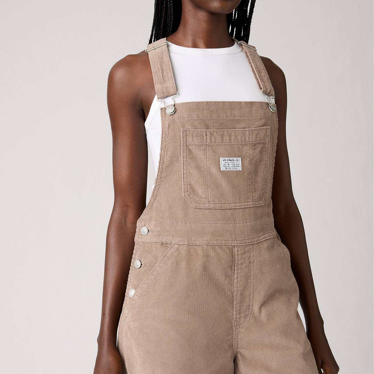 XL CORDUROY OVERALLS - 4