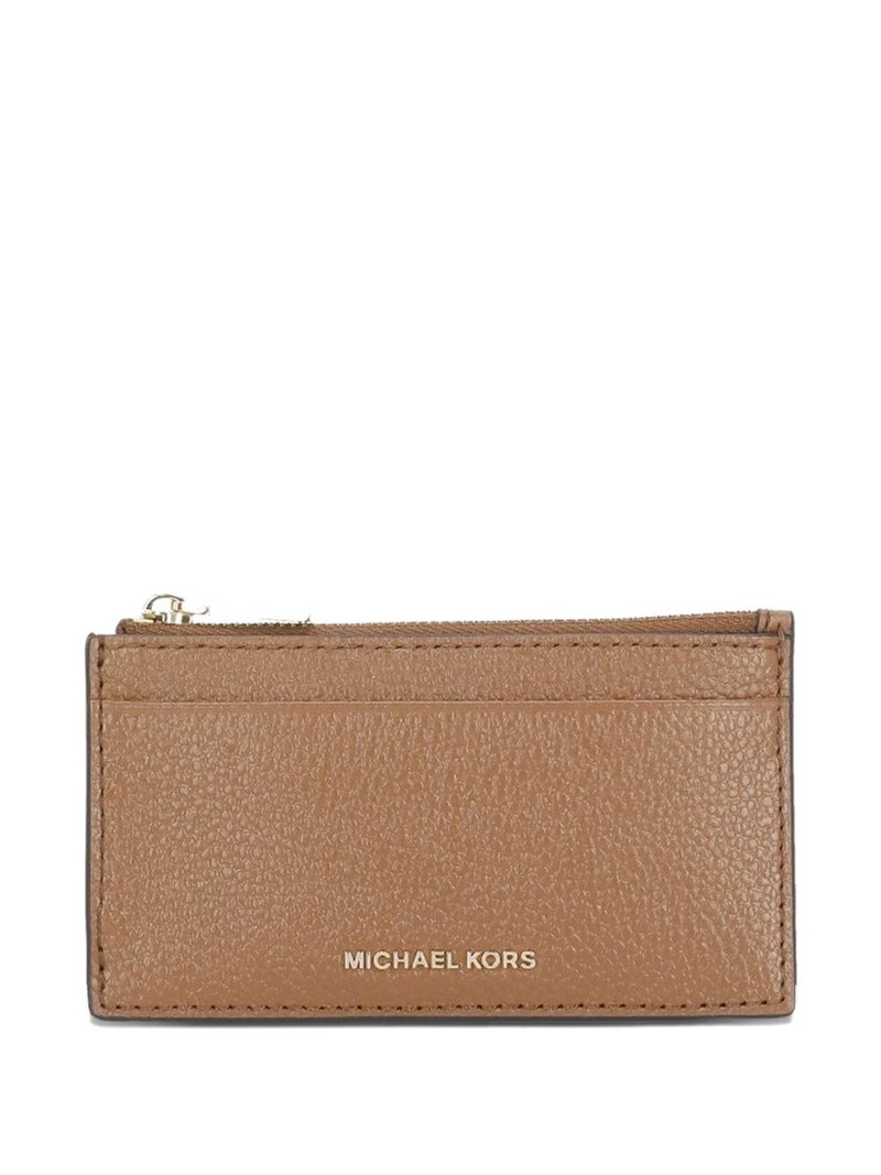 grained leather card holder 1