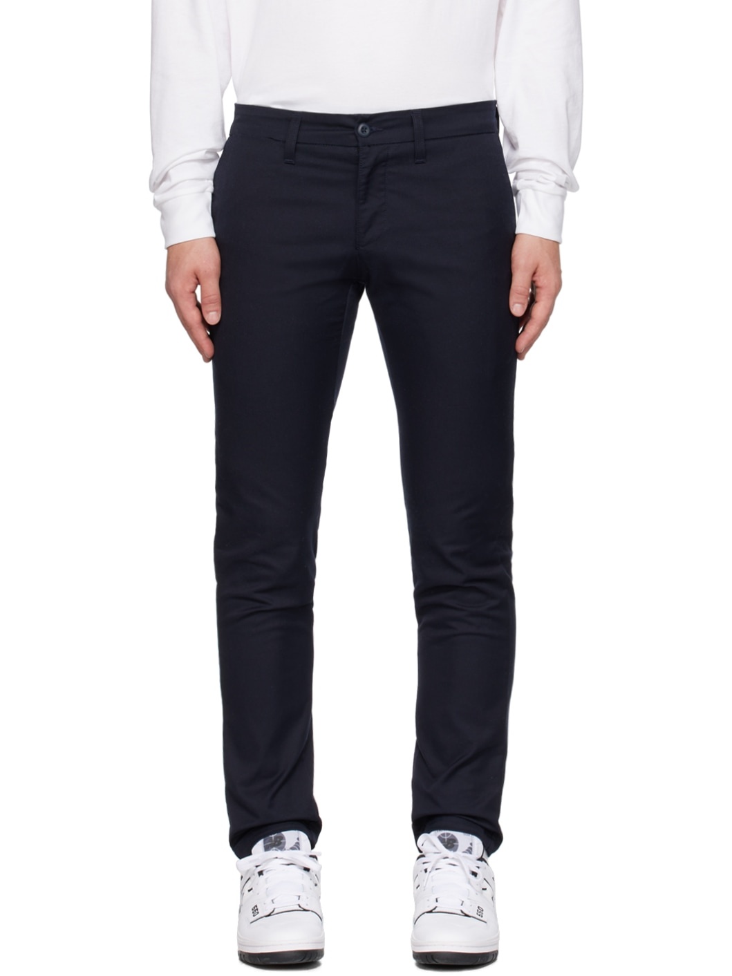 Navy Sid Trousers - 1