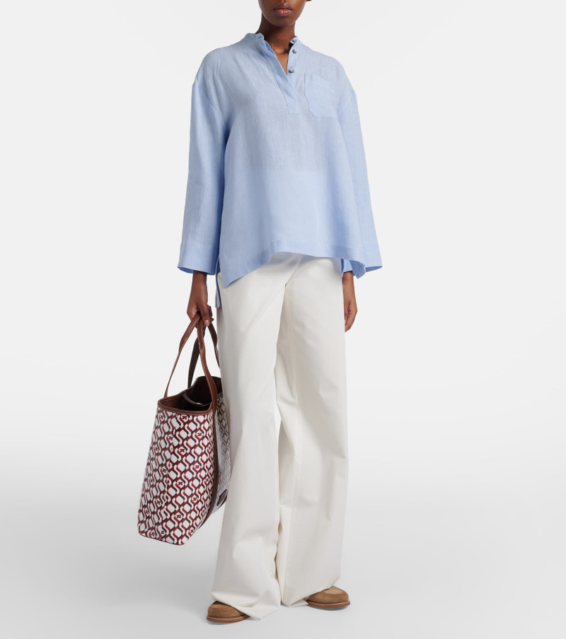 'S Max Mara Cantico linen blouse outlook
