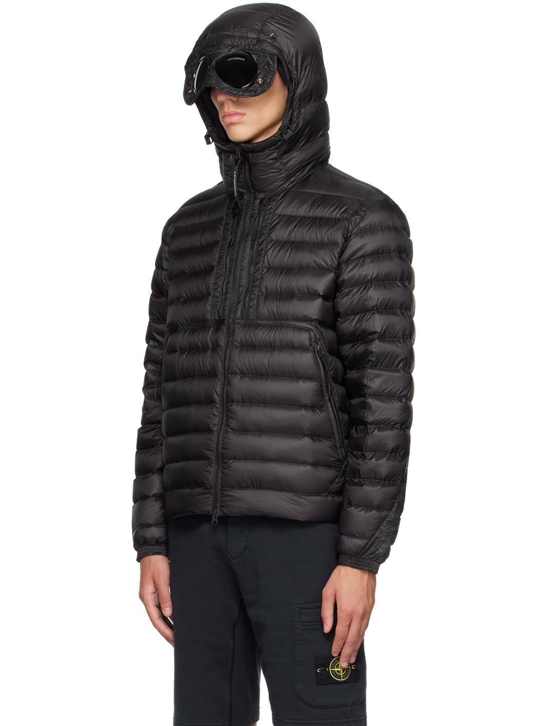 Black D.D. Shell Down Jacket - 4