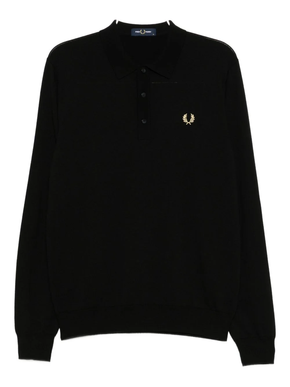 logo-embroidered polo shirt - 1