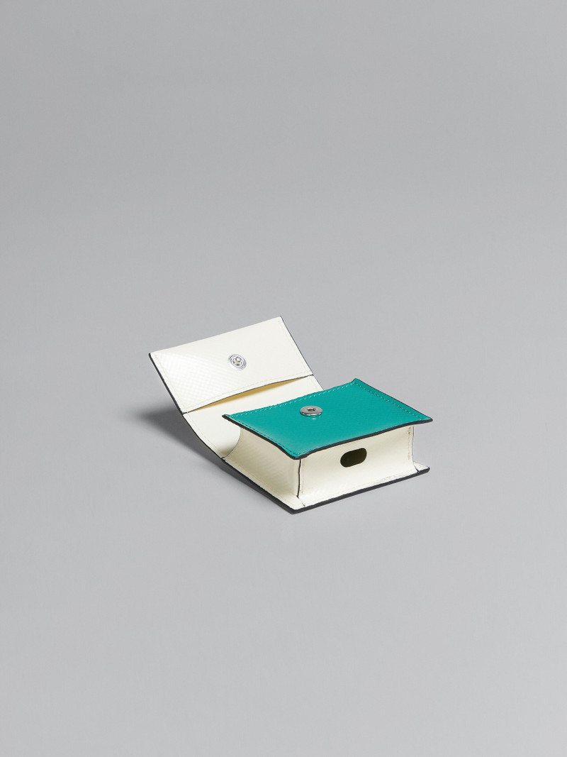 GREEN AND WHITE AIRPODS CASE 4