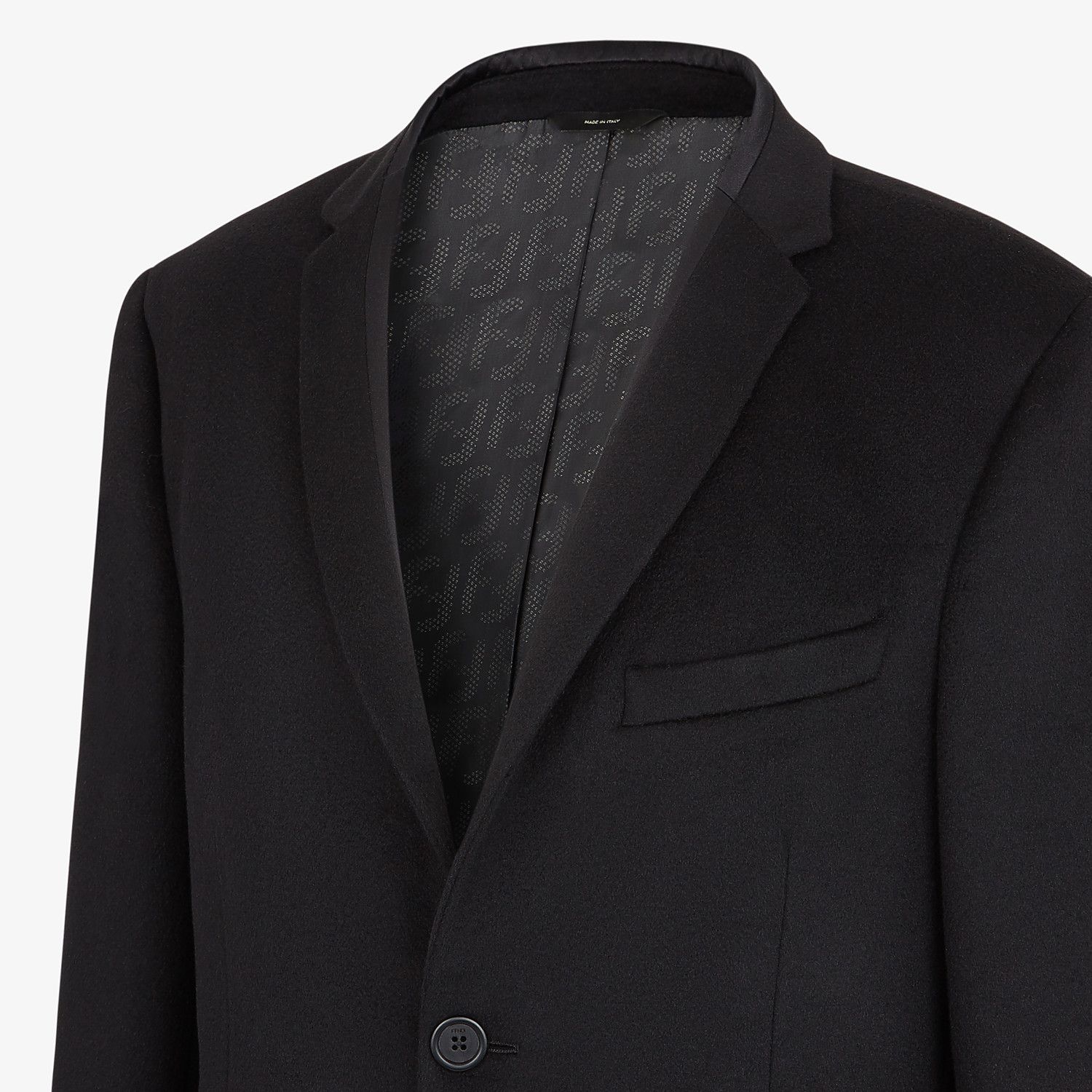 Black cashmere blazer - 6