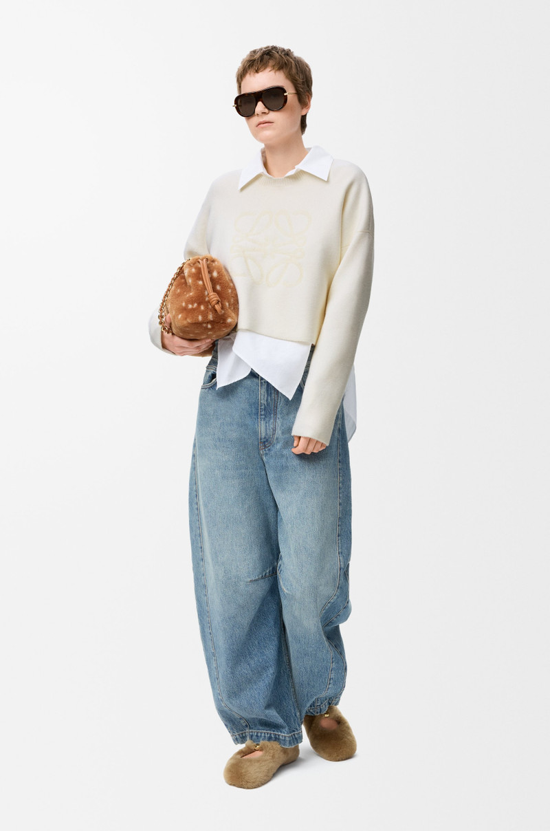 Loewe Anagram sweater in wool blend outlook