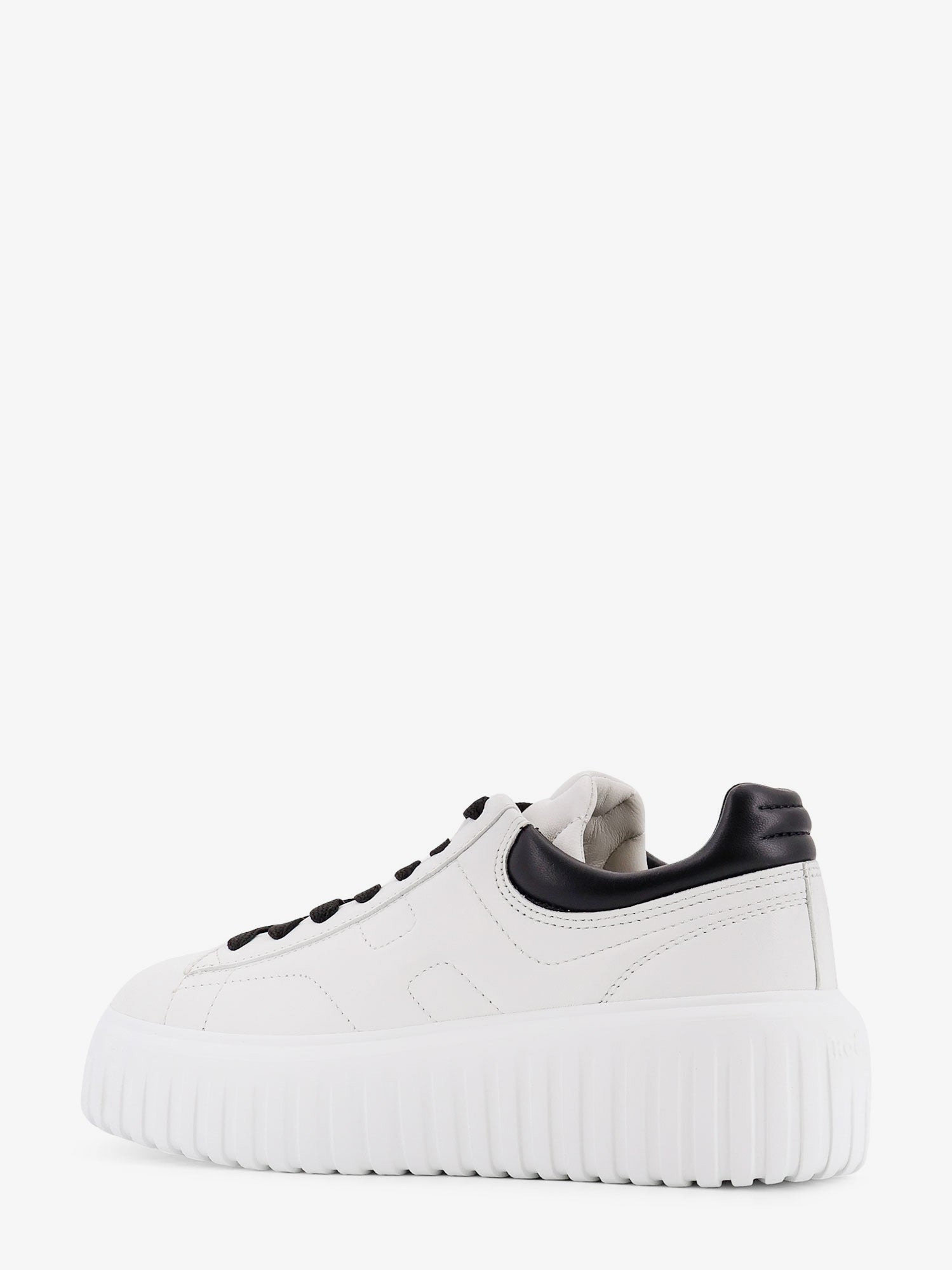 Low-Top H-Stripes Leather Sneakers - 3