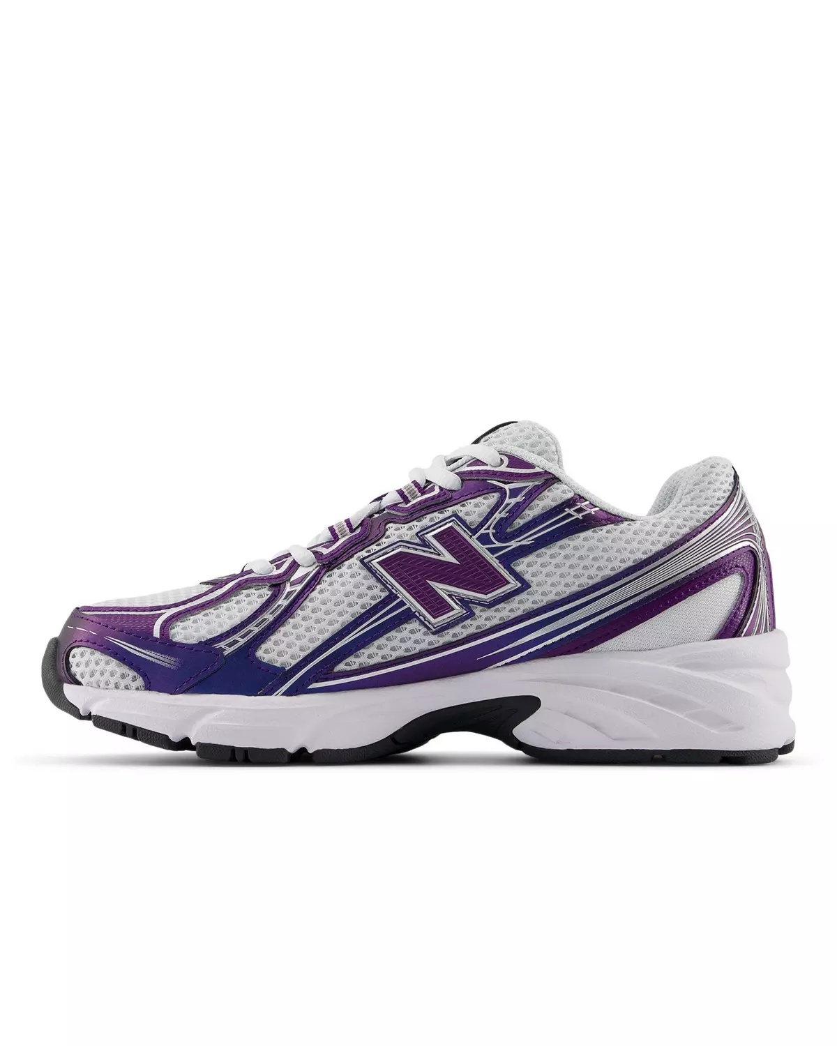 740 "Purple/Silver" Unisex Shoe - 4