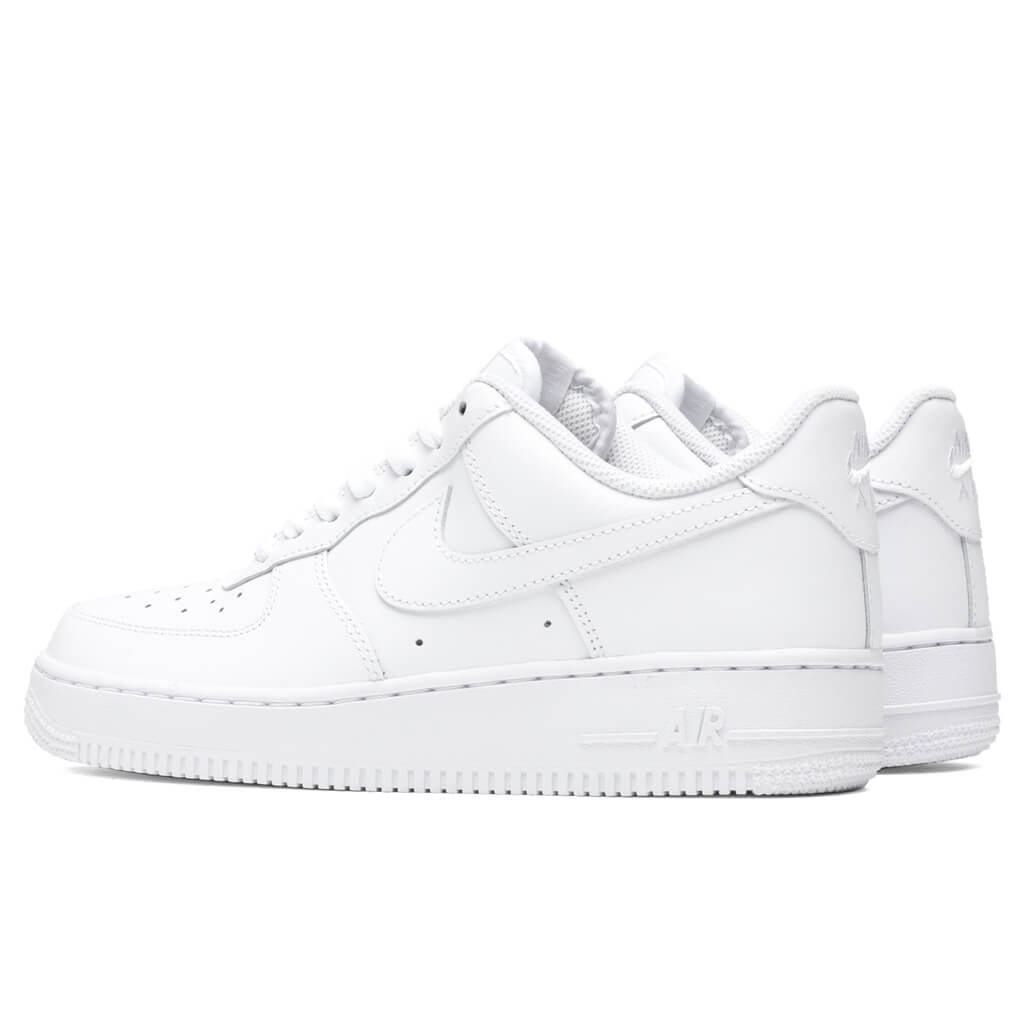 NIKE WOMEN'S AIR FORCE 1 '07 - WHITE AF1 - 3