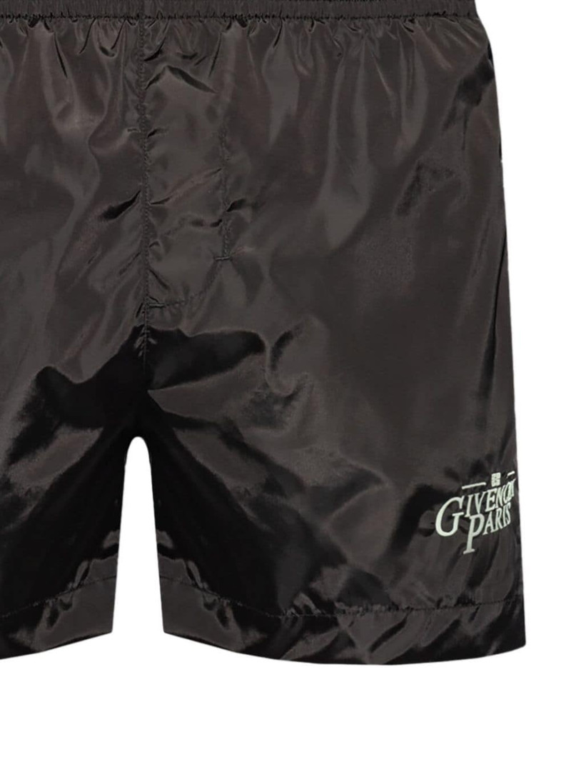 Givenchy logo-embroidered swim shorts outlook
