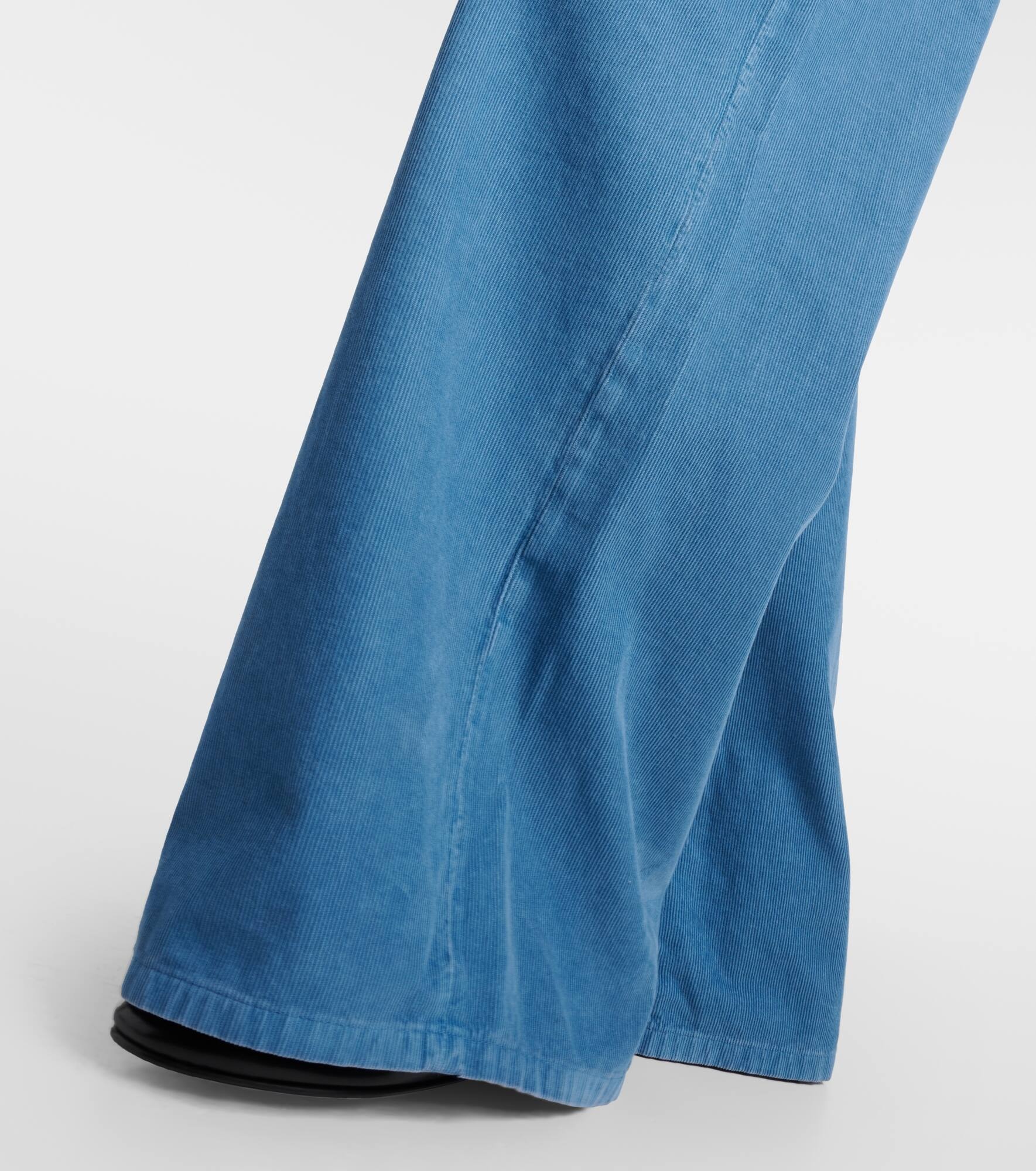 Chan cotton corduroy wide-leg pants - 5