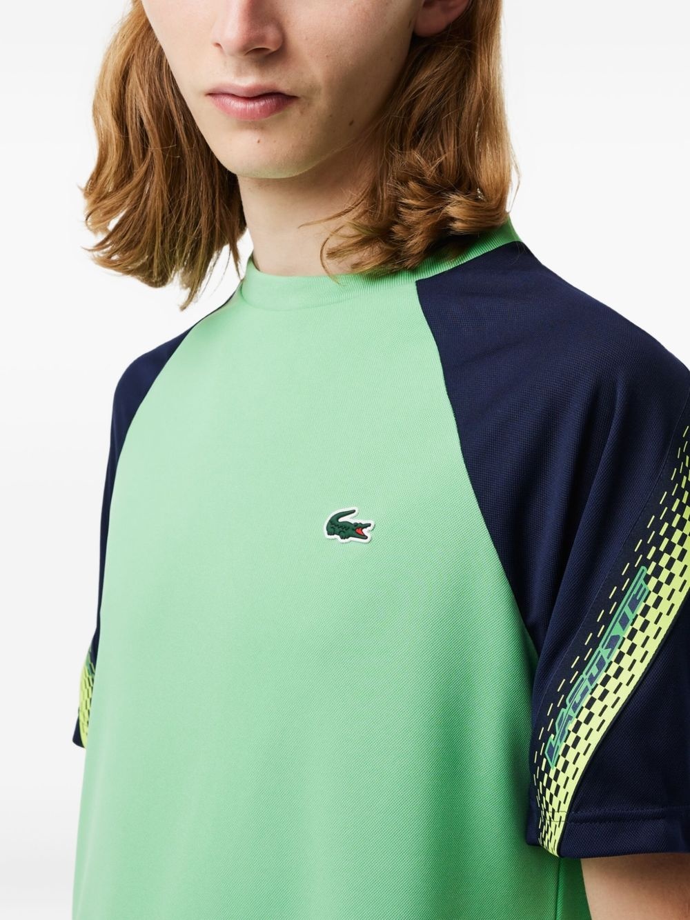 raglan-sleeve graphic-print T-shirt - 3
