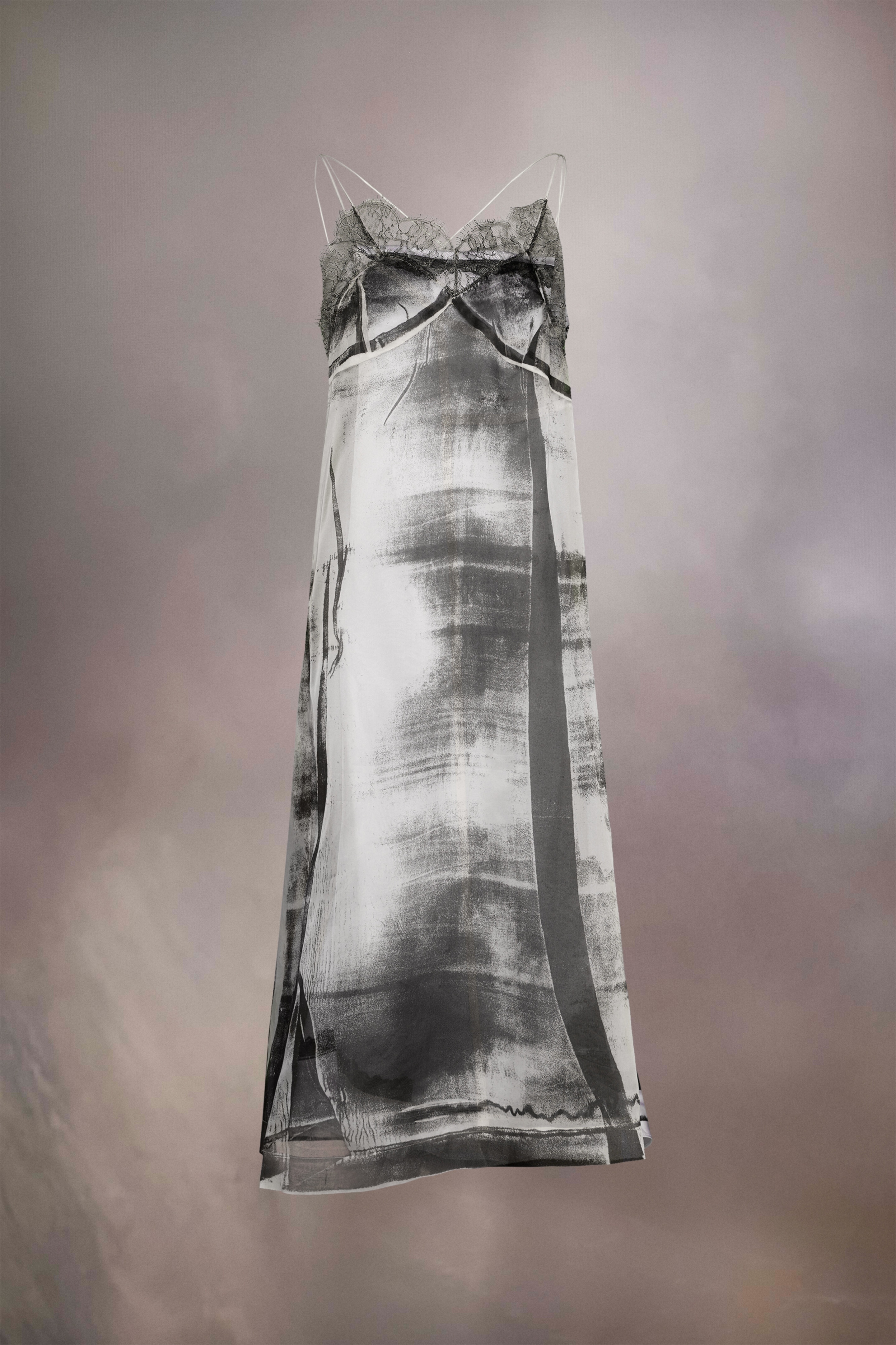 ワンピース Maison Margiela 'freeze-frame' midi dress Maison Margiela Freeze-frame midi dress | REVERSIBLE