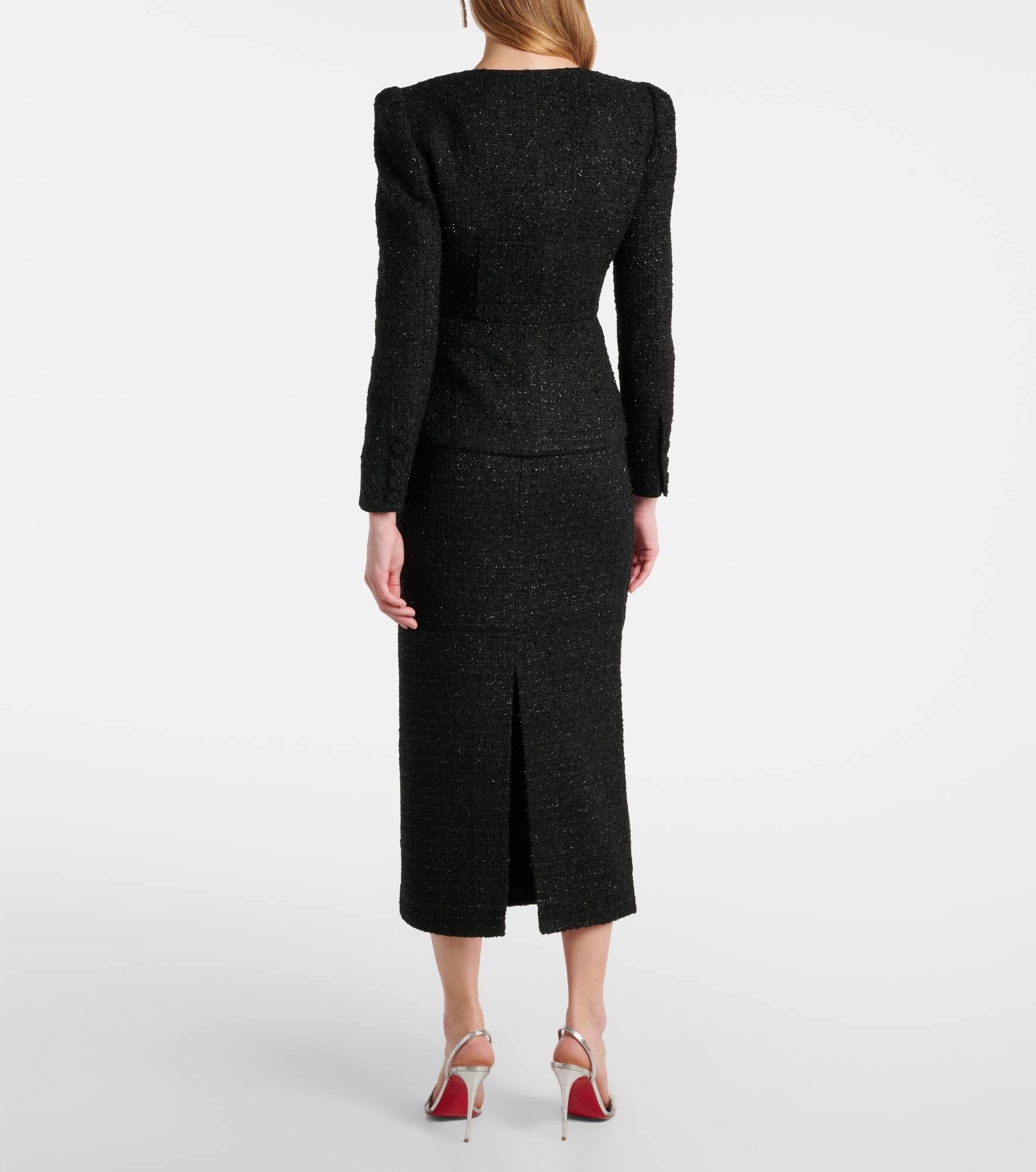 Bouclé jacket - 3