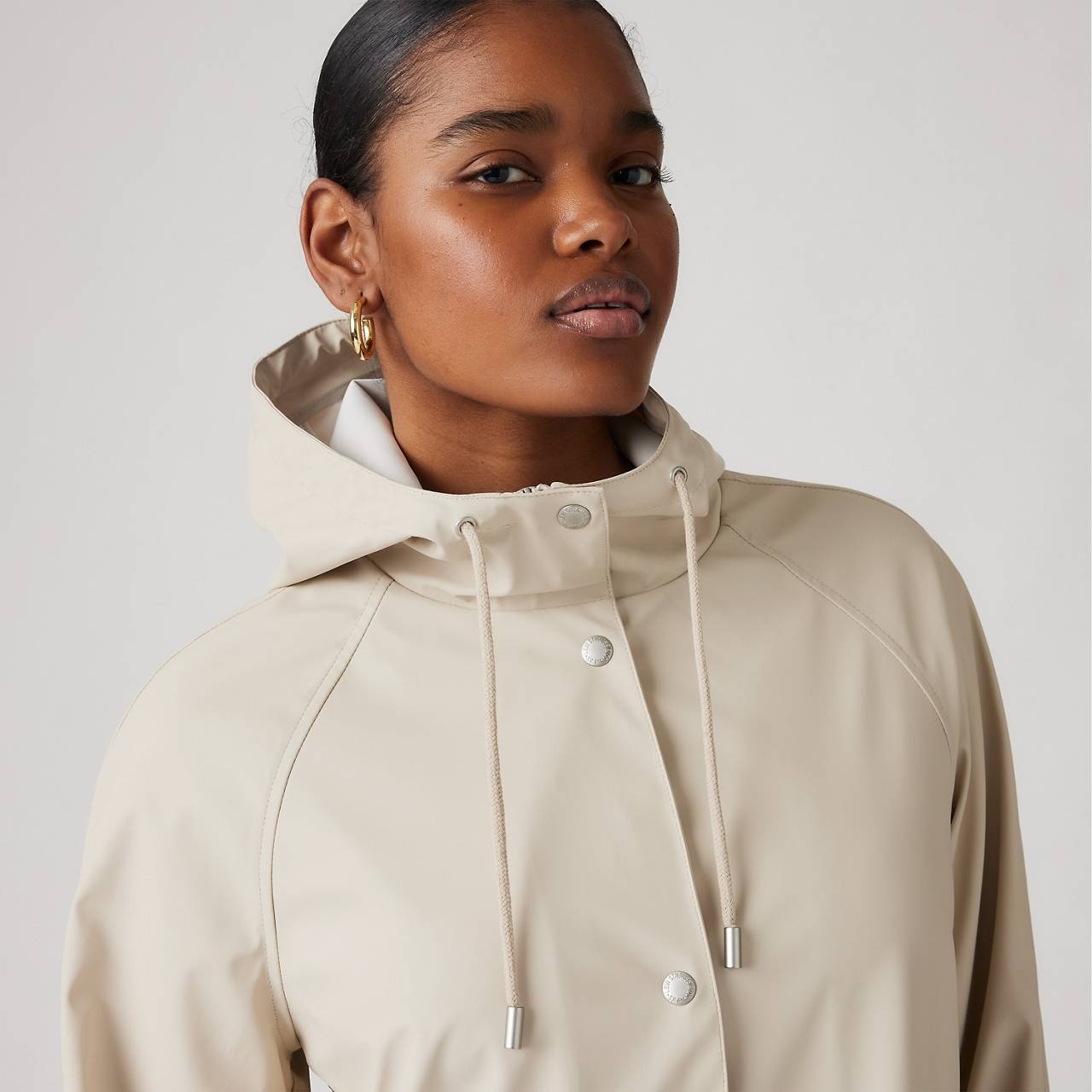 HOODED RAIN JACKET - 5