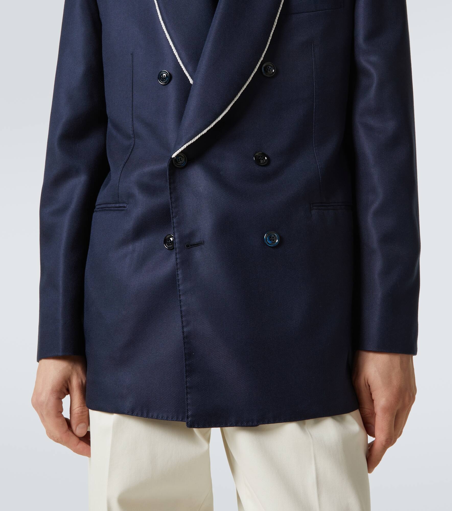 Silk tuxedo jacket - 6