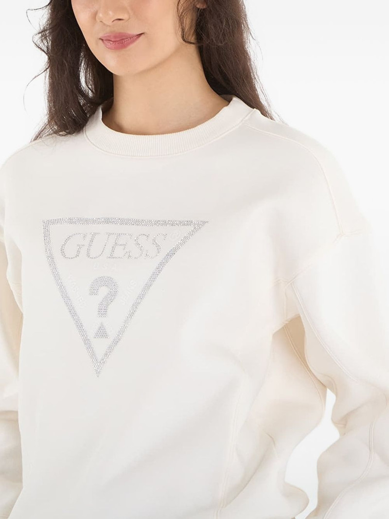 logo-studded cotton sweatshirt 3