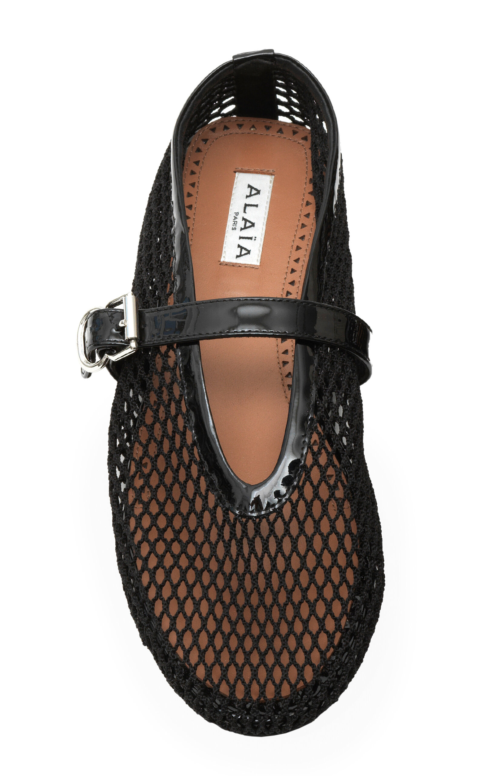 Mesh Mary Jane Flats black - 3