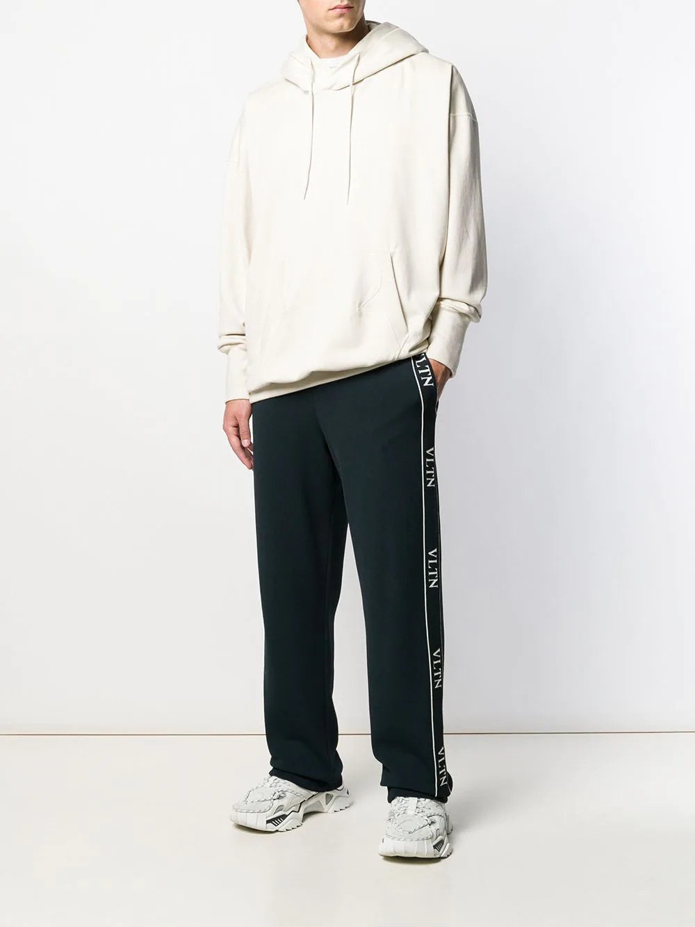 side panelled VLTN track pants - 2