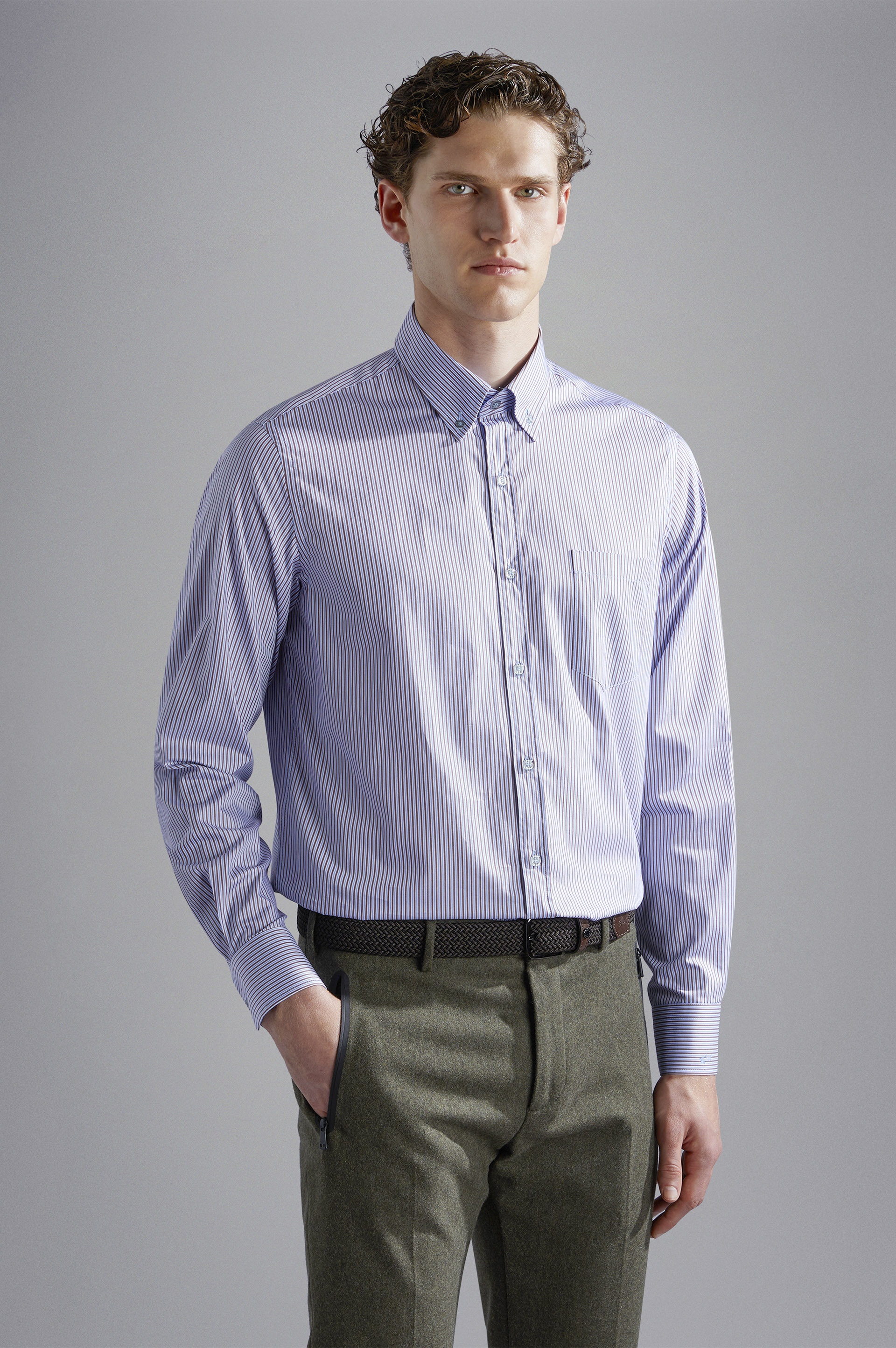 COTTON TWILL SHIRT - 6