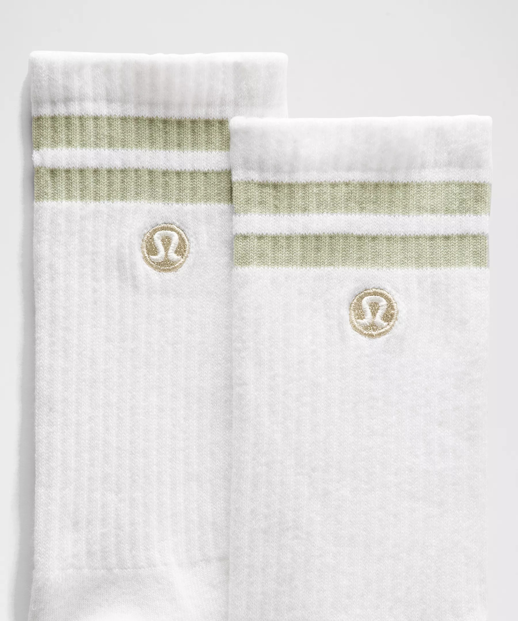 Unisex Daily Essential Crew Socks *Stripe - 2