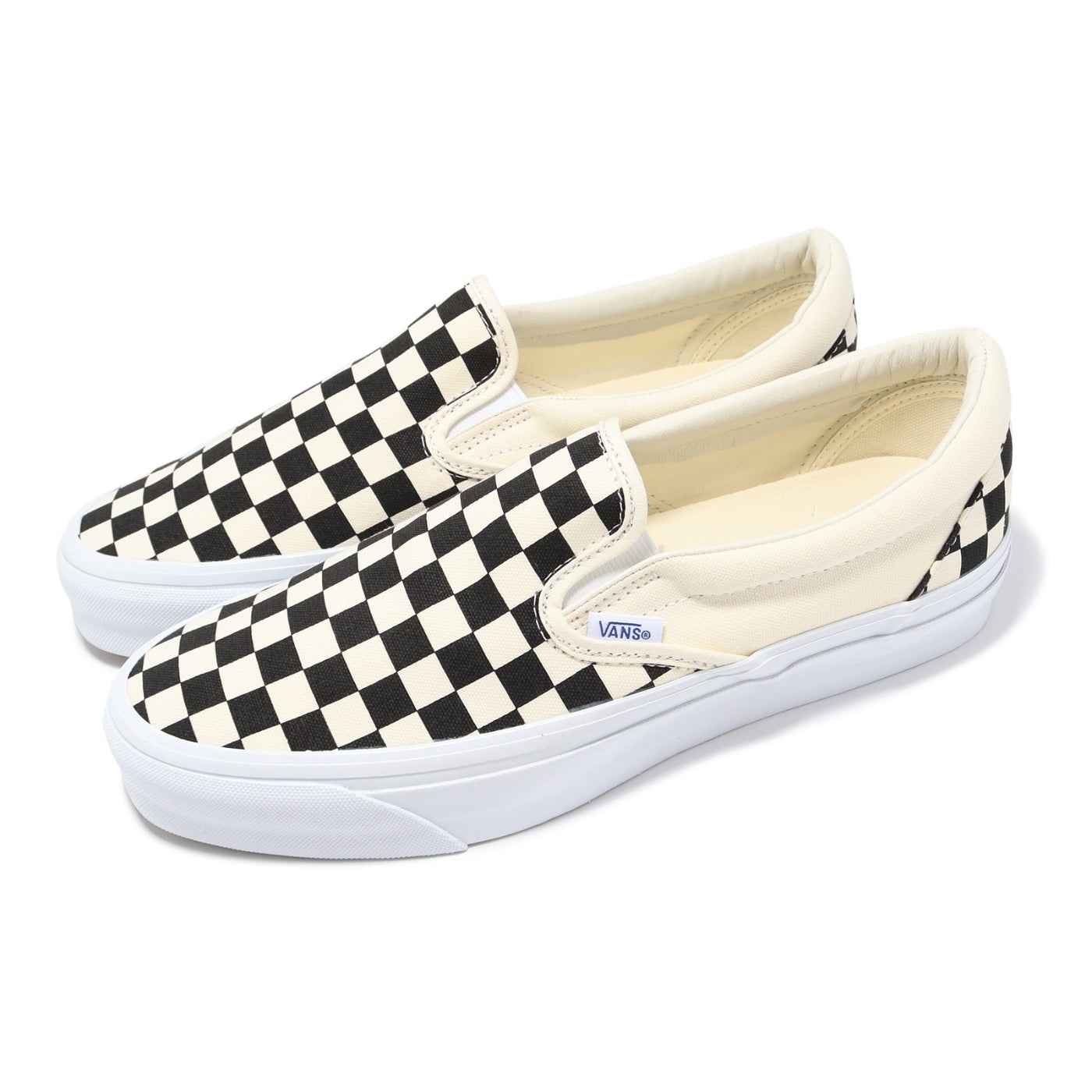 Vans Slip-On Reissue 98 LX 'Checkerboard - Black' VN000CSE2BO - 3