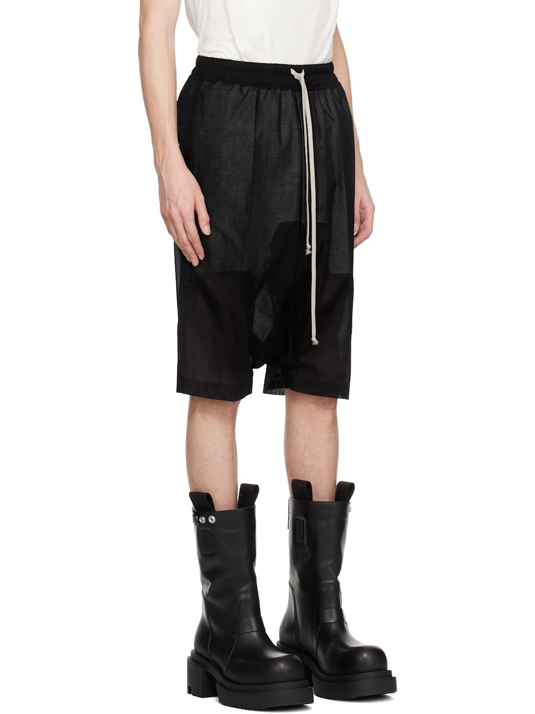 Black Hollywood Rick's Pods Shorts - 2