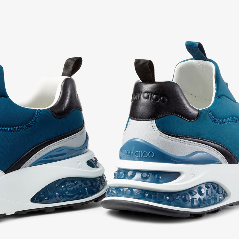 Memphis/m
Prussian Neoprene and Leather Low Top Trainers 5