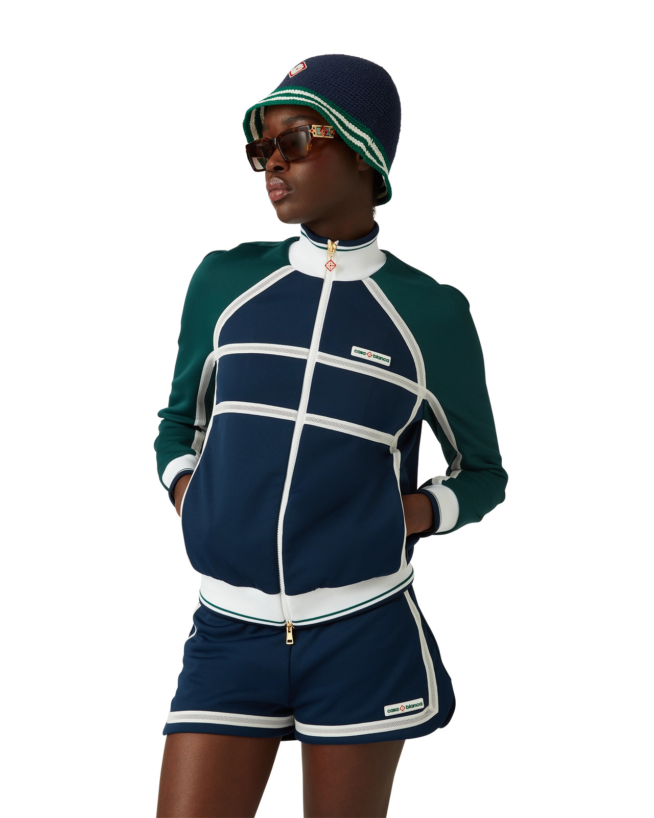 Mesh Tape Track Jacket | Casablanca Paris - 4