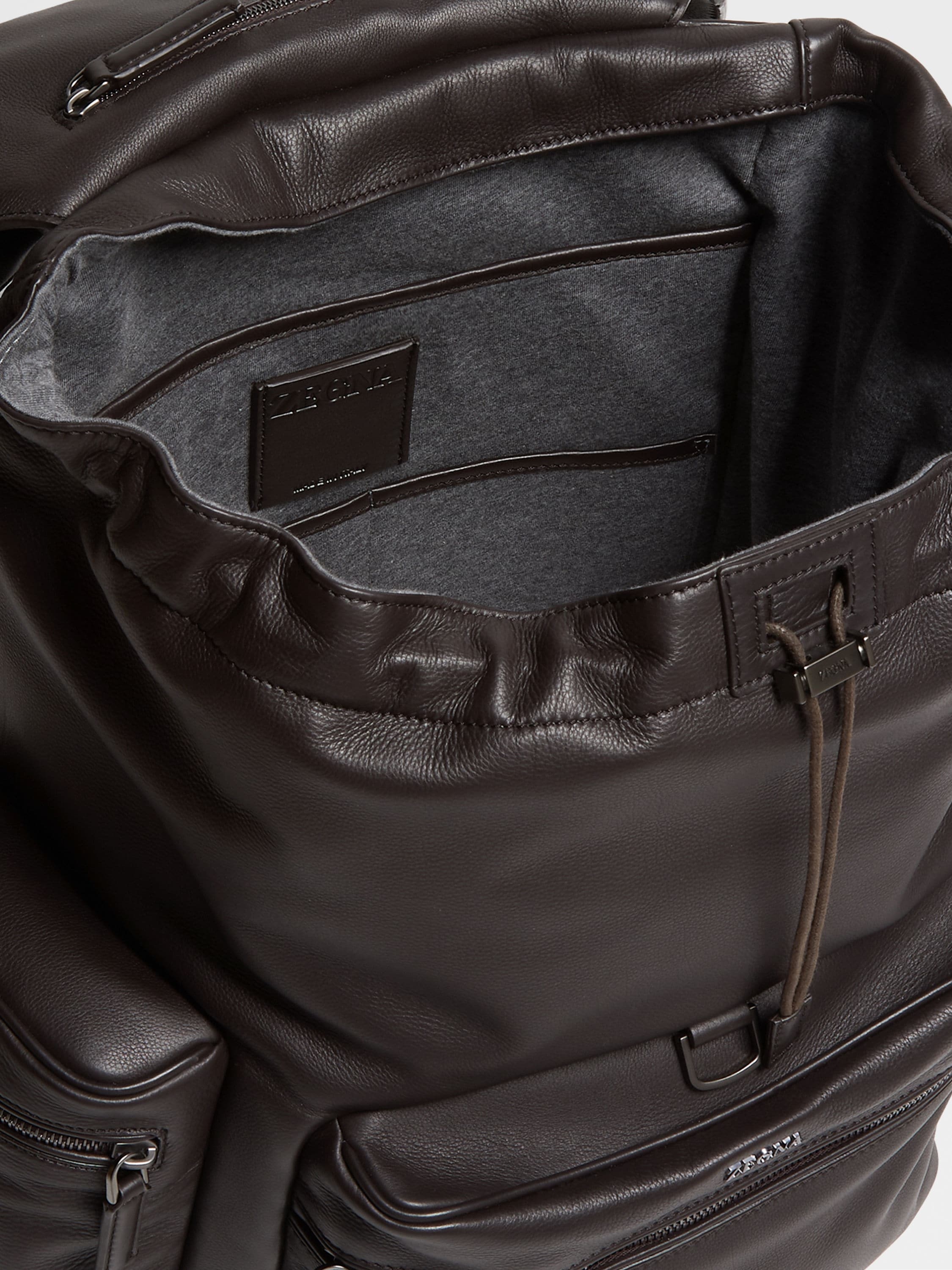DARK BROWN SECONDSKIN SPECIAL BACKPACK - 4
