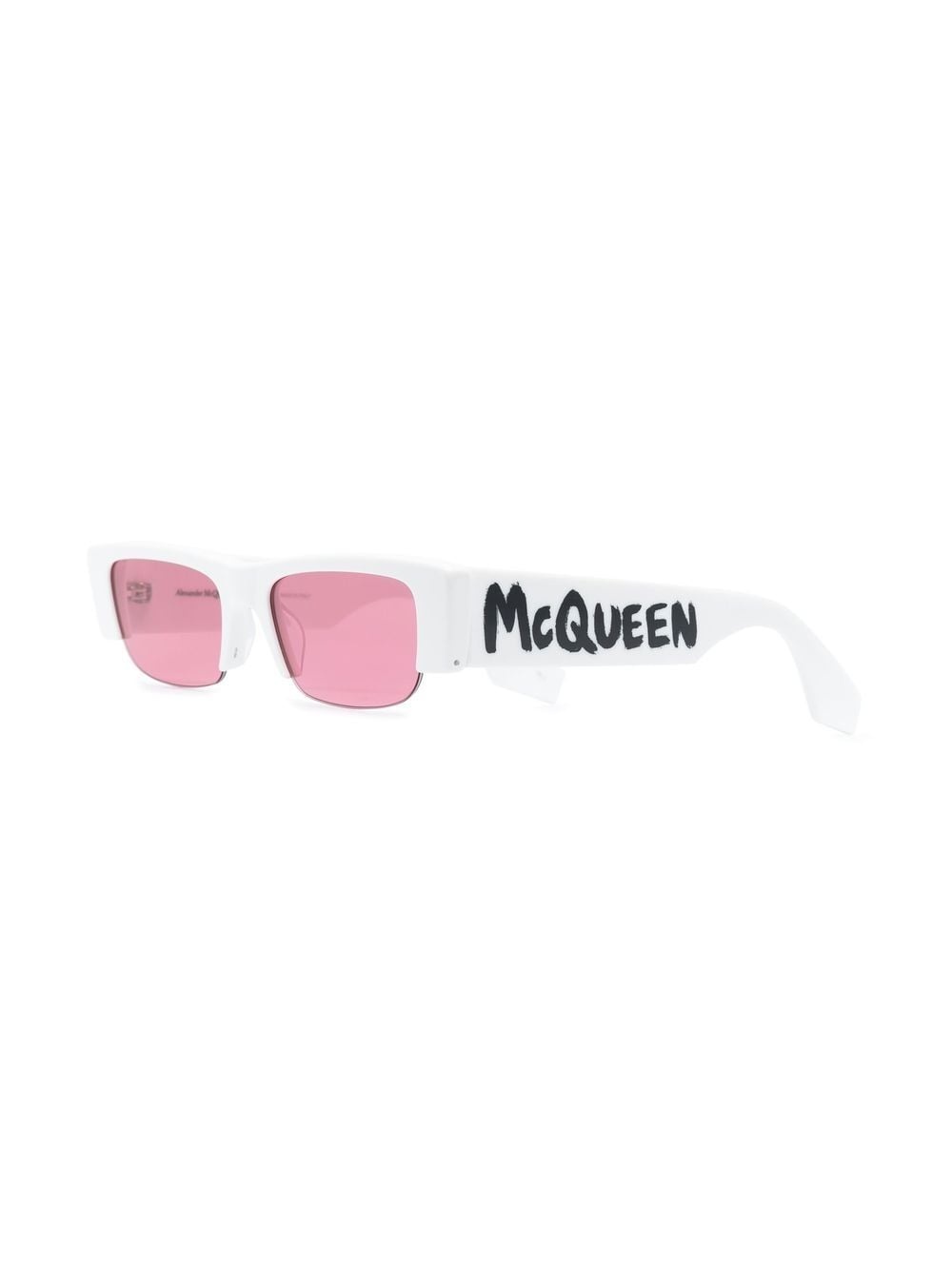 logo-print detail sunglasses - 2