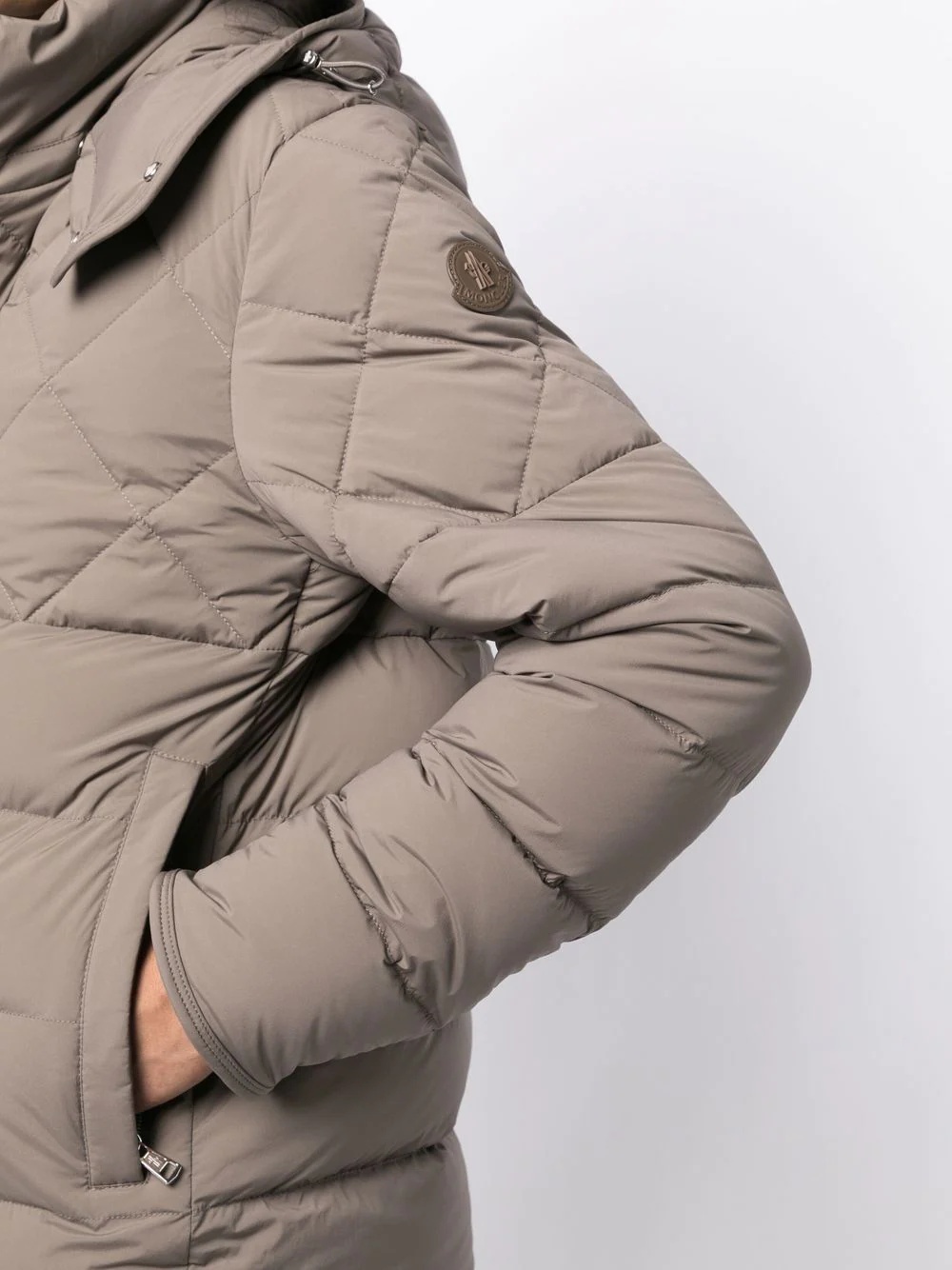 quilted hooded padded jacket - 5