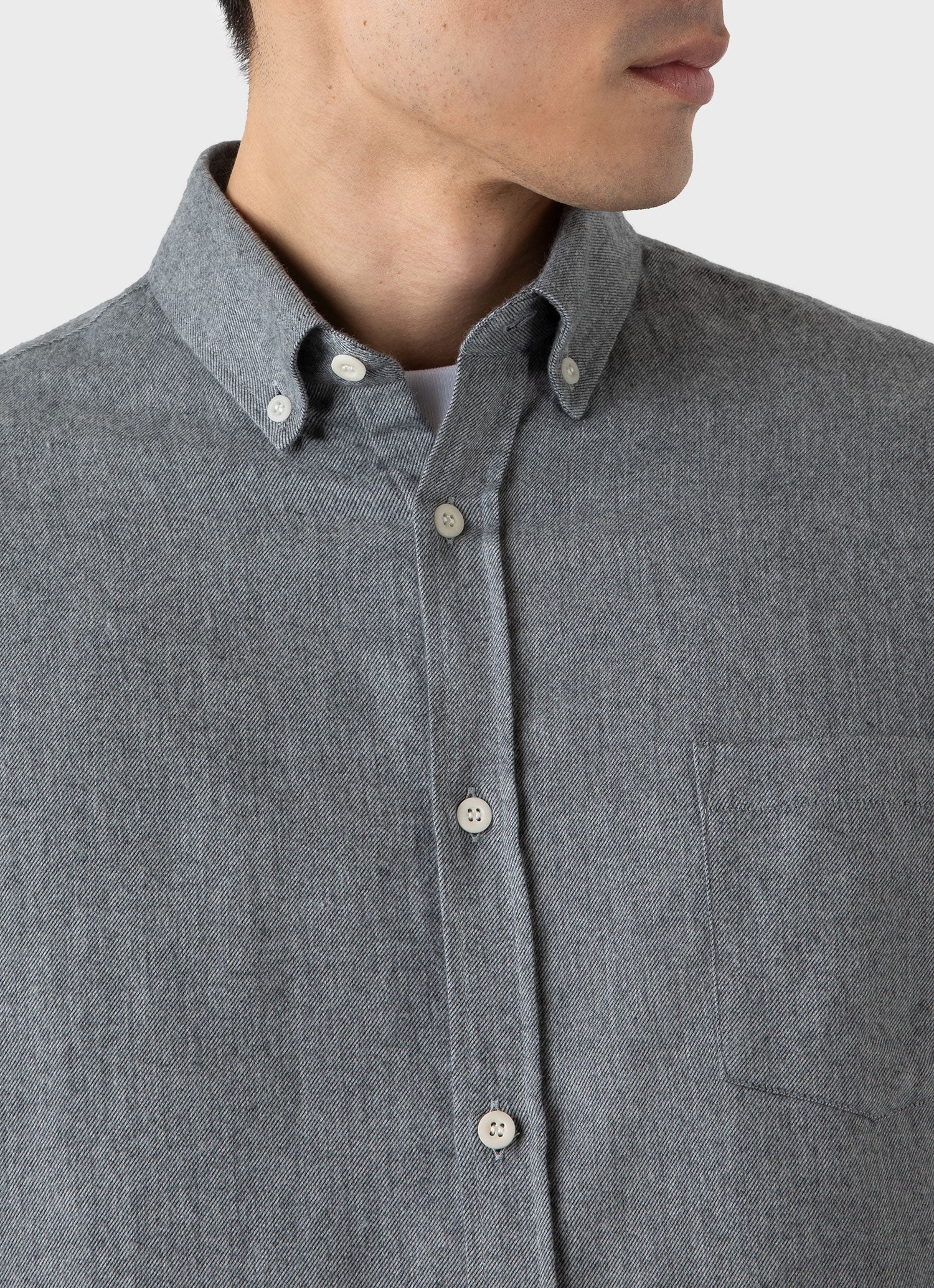 Button Down Flannel Shirt - 5
