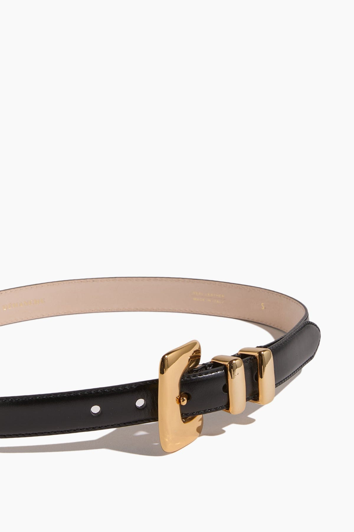 Tetra Belt in Black/Gold - 3