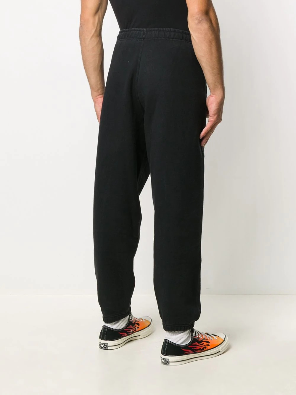 logo-embroidered joggers - 4