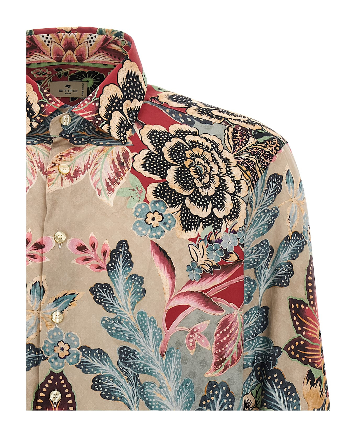 Flower And Foliage Shirt - 3