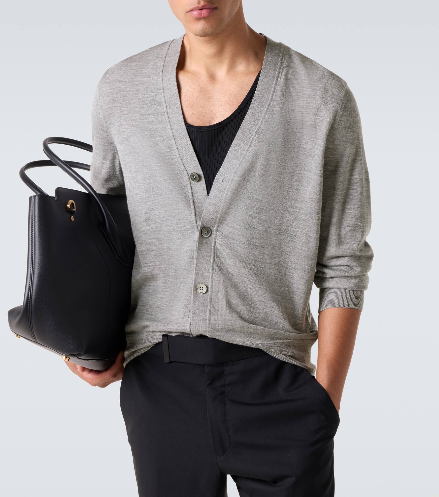 Wool cardigan - 5