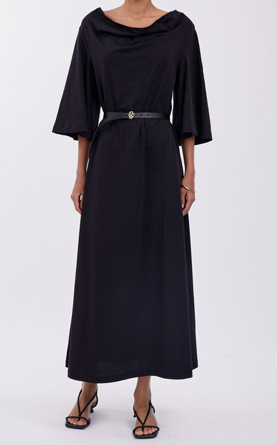 BY MALENE BIRGER Cotton Maxi Dress black outlook