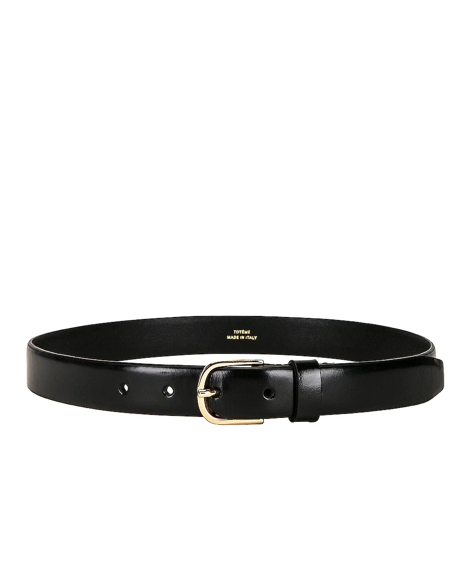 Slim Trouser Leather Belt - 1