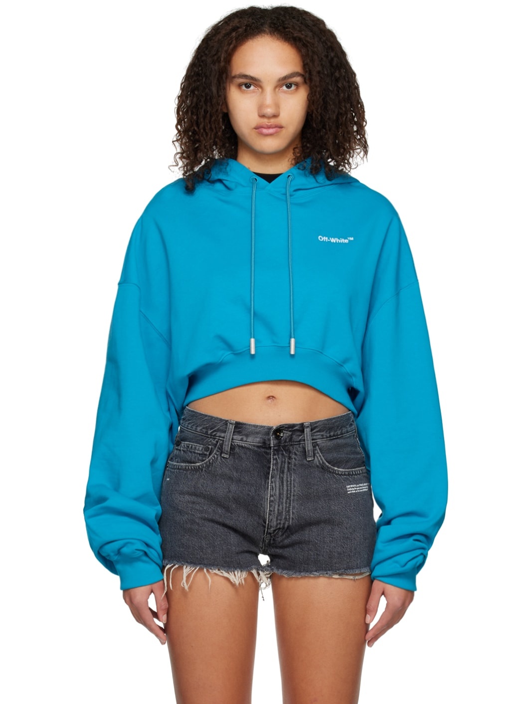 Blue For All Helv Hoodie - 1