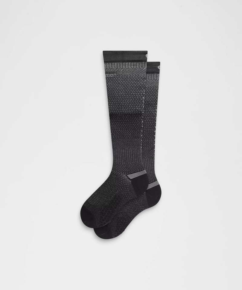 Women's MicroPillow Compression Knee-High Running Socks *Light Cushioning 1