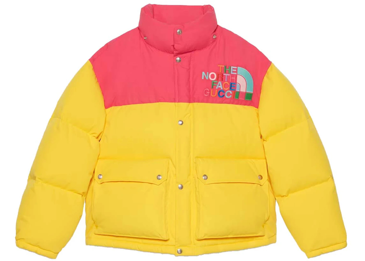 Gucci x The North Face Down Jacket Yellow/Multicolor - 2