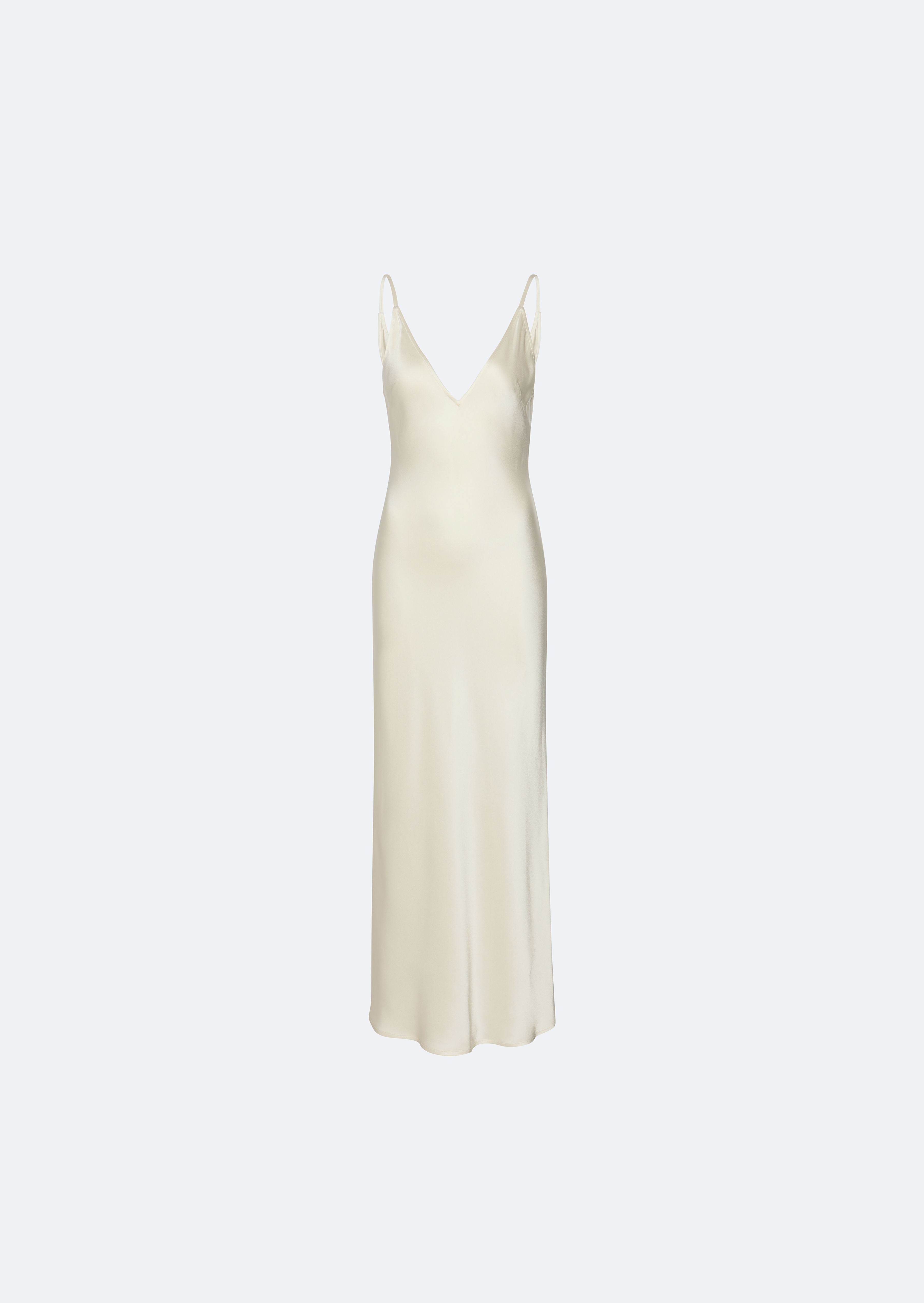 Satin Slip Dress - 1