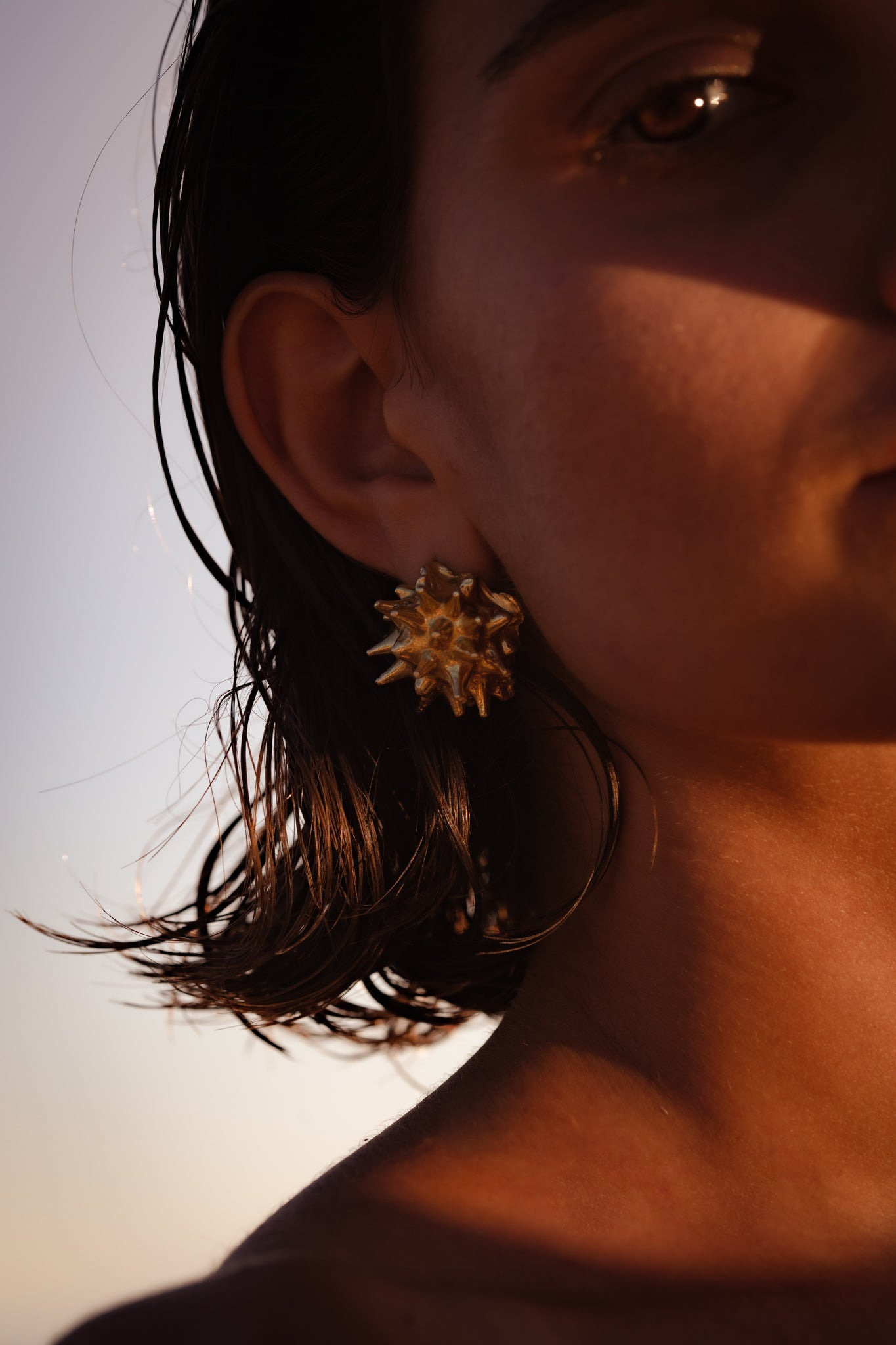 Sea Urchin Earrings - 6