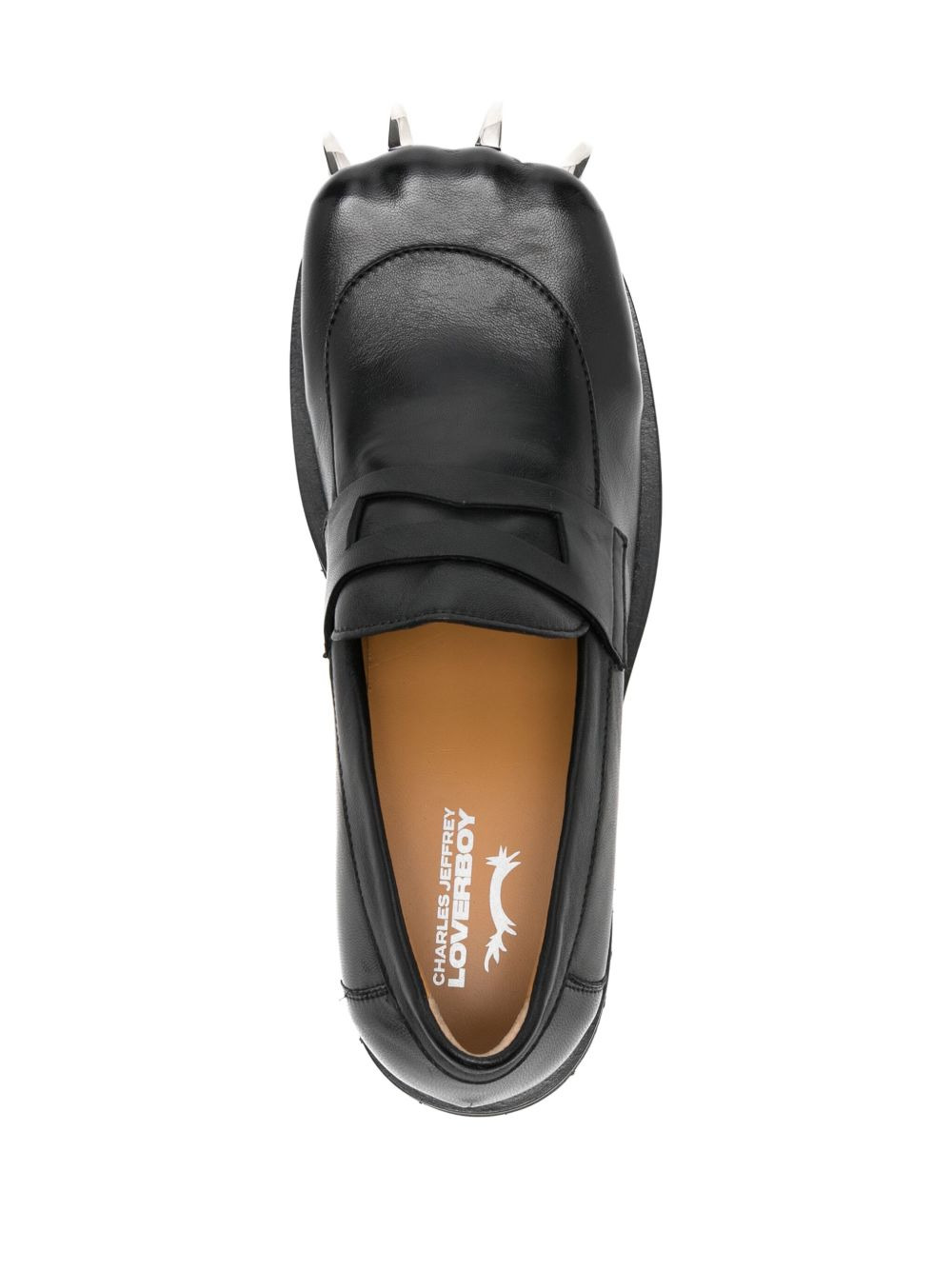 Moggies leather loafers - 4