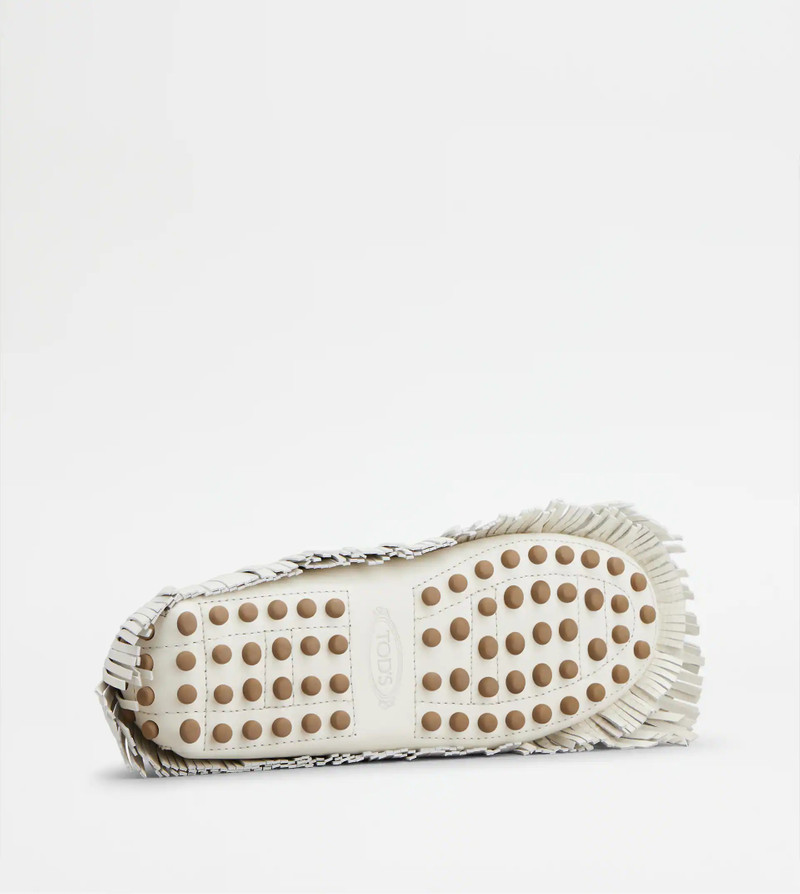 TOD'S YORKY IN LEATHER - WHITE 5