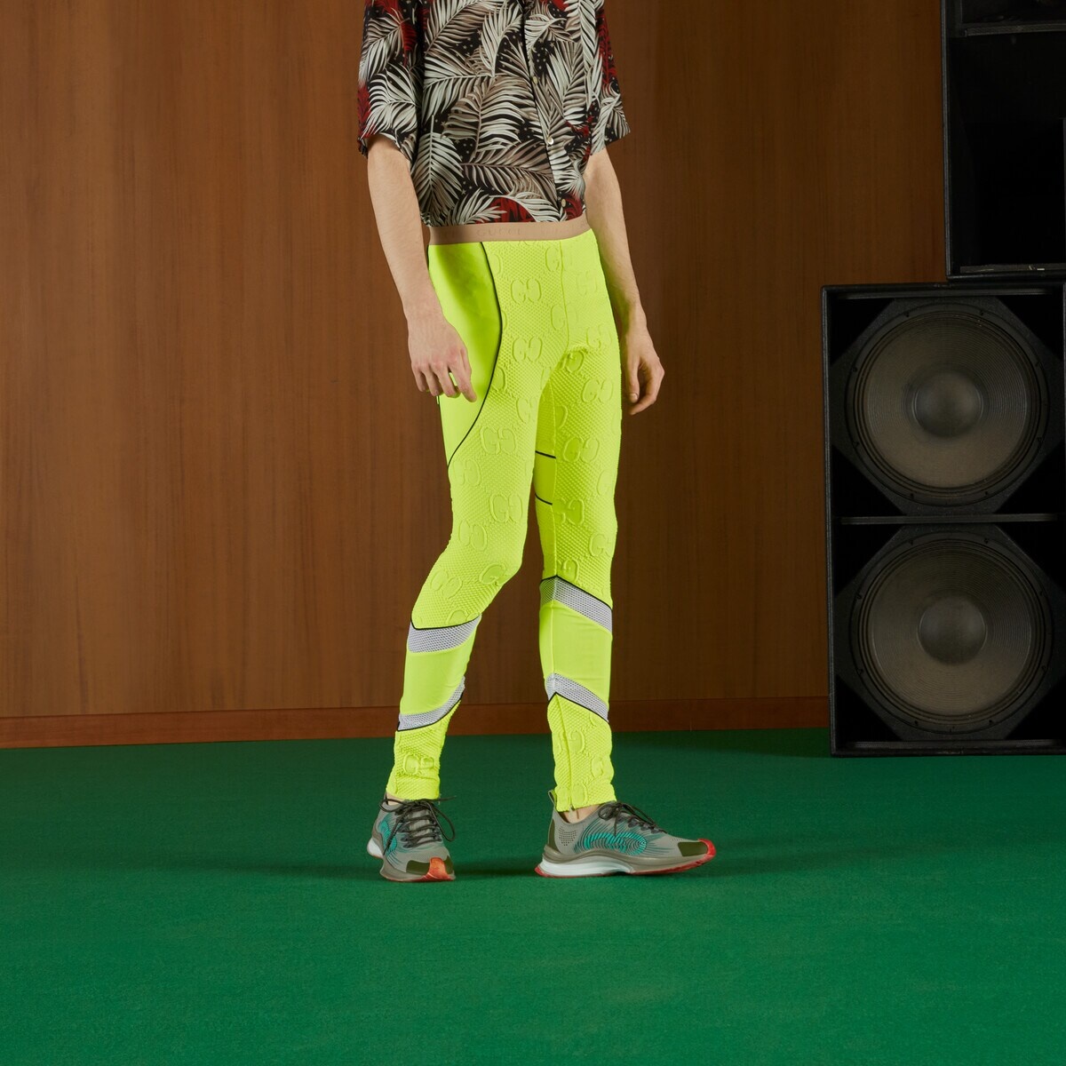 GG stretch jersey leggings - 7