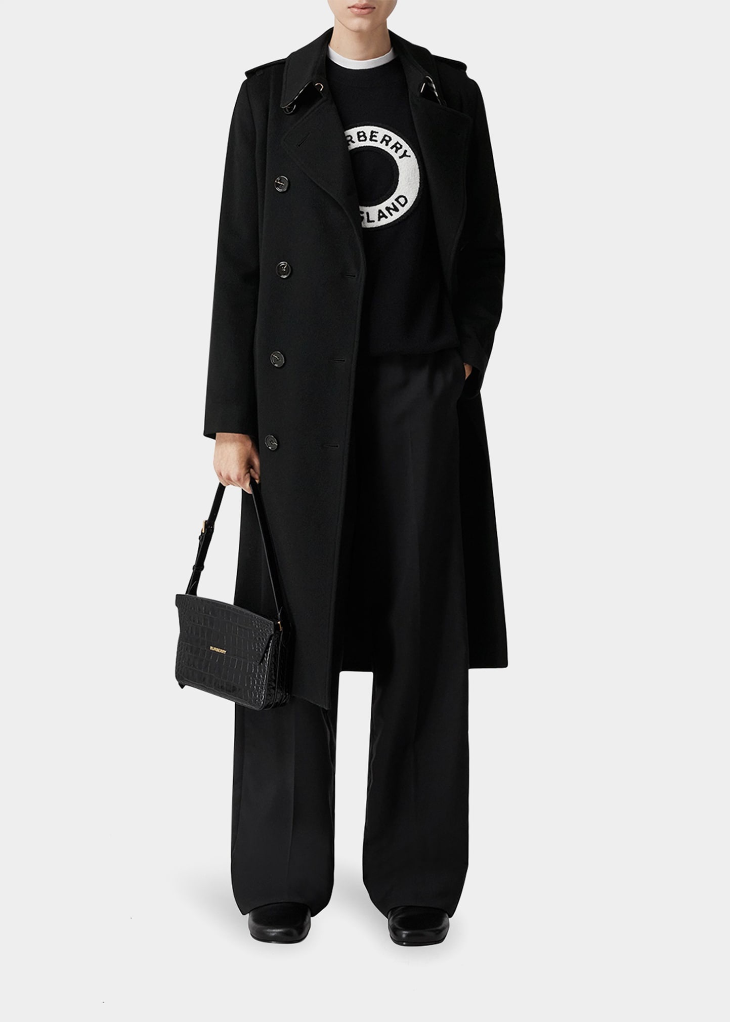 Kensington Cashmere Trench Coat - 3