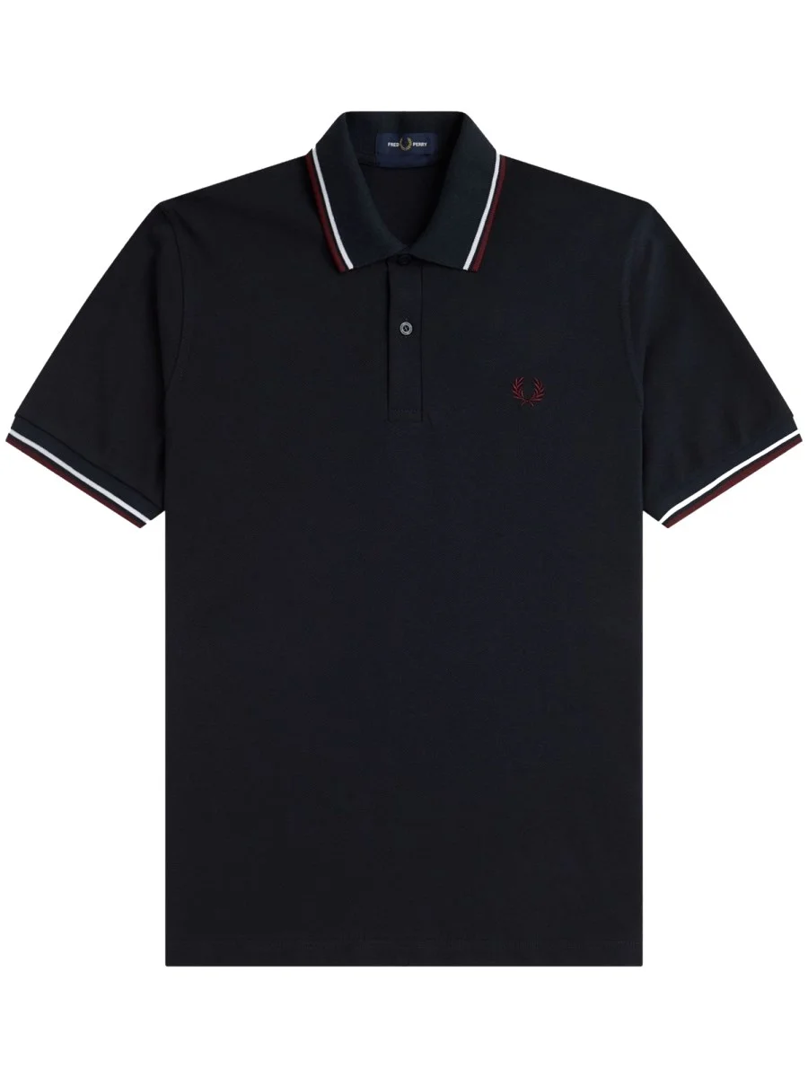 COTTON POLO SHIRT WITH LOGO - 1