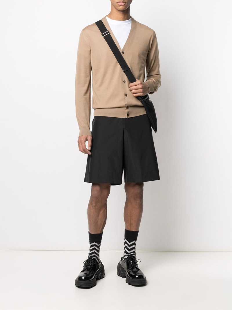 Prada buttoned wool cardigan outlook