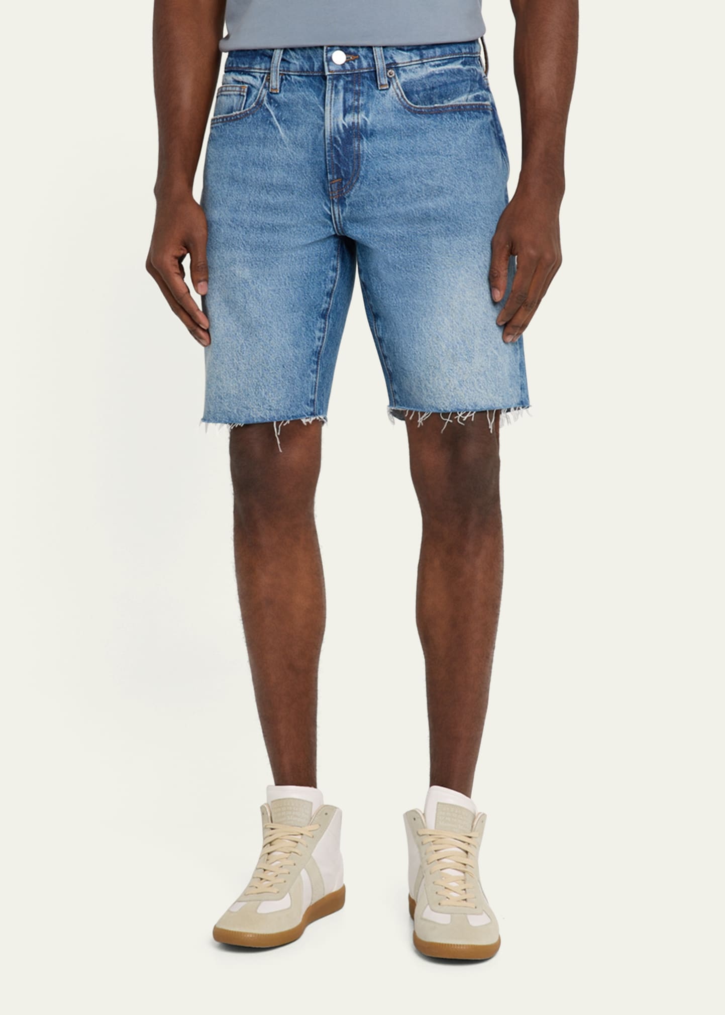 Men's Cut-Off Jean Shorts - 4